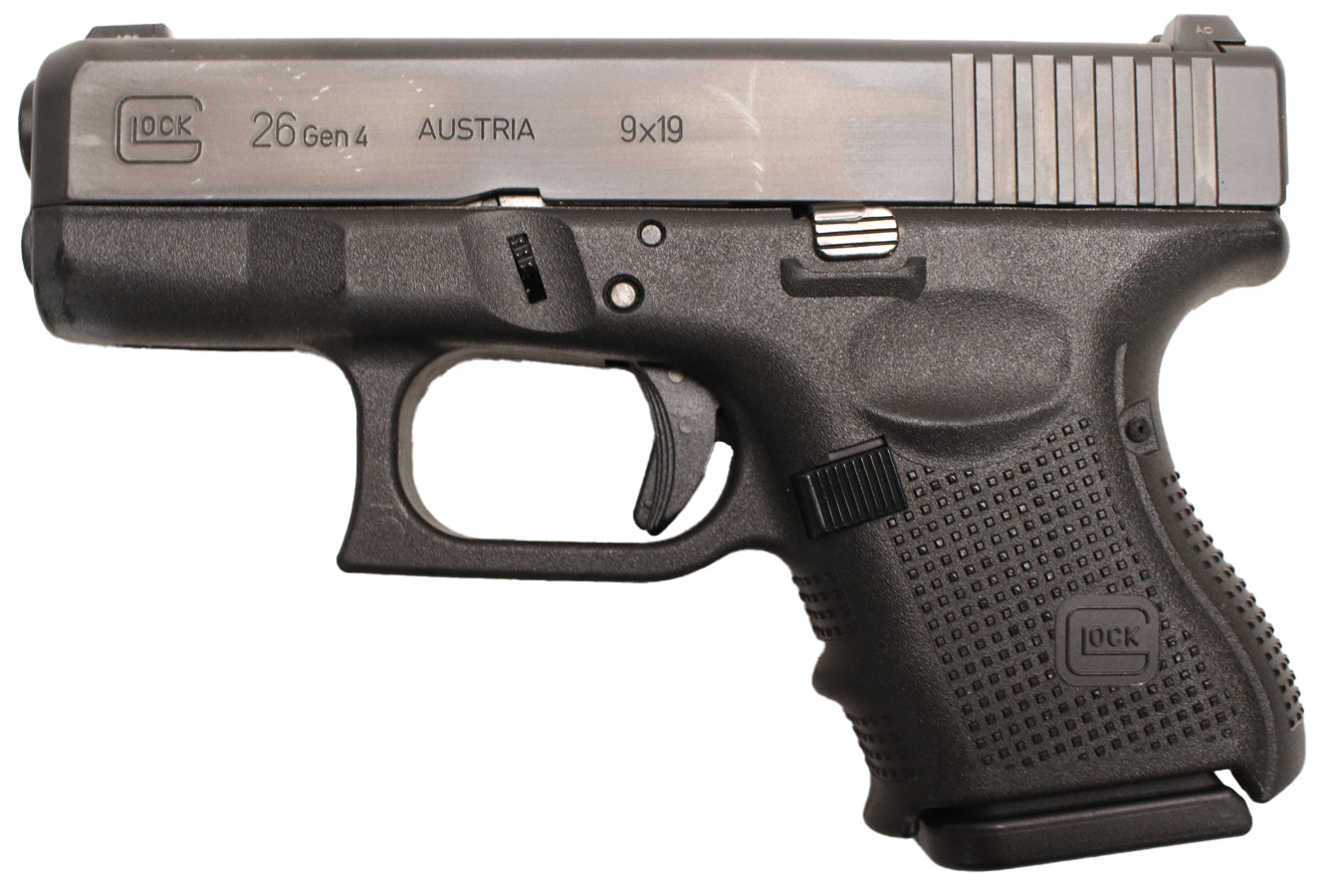 GLOCK 26 Gen4 9mm Police Trade-in Pistols